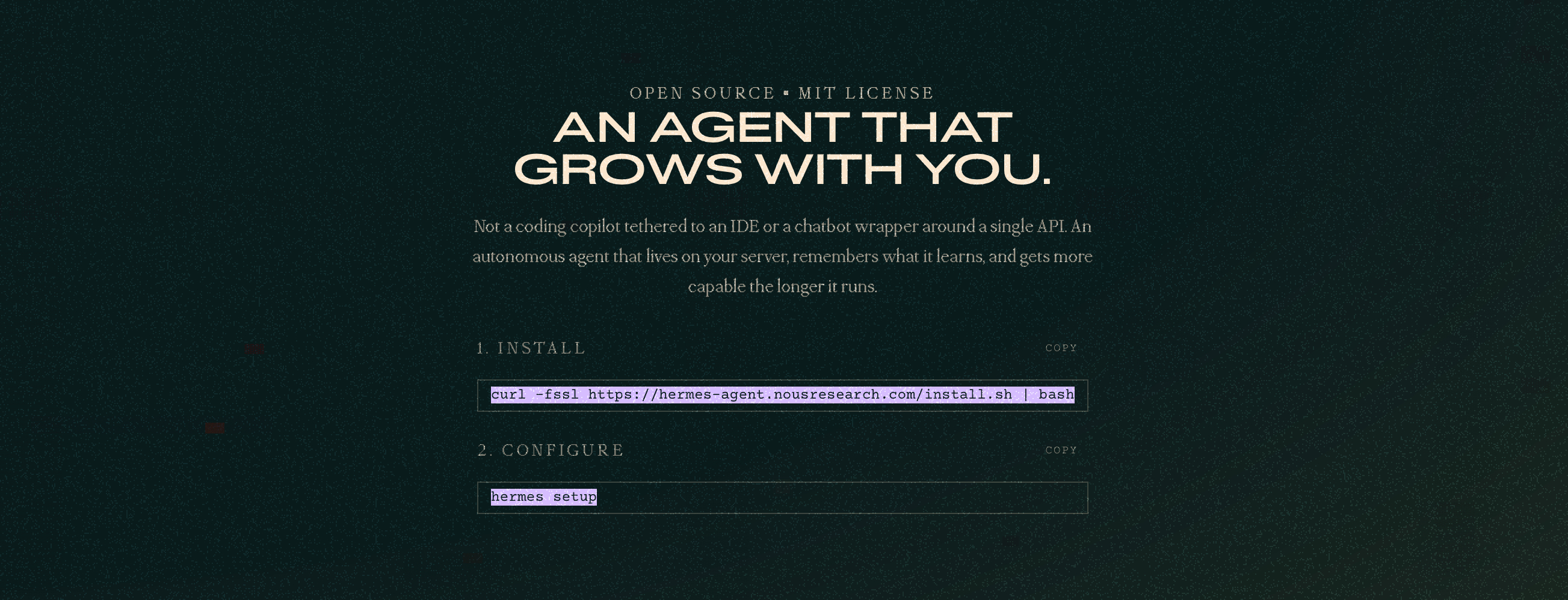 Hermes Agent是什么?怎么部署?超详细实操教程-图片1